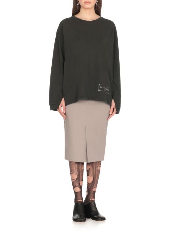 Maison Margiela MAISON MARGIELA Women Tops S51GC0535 S24567969 Black Size XL / US 12-14 / IT 48-50 - 2 Thumbnail