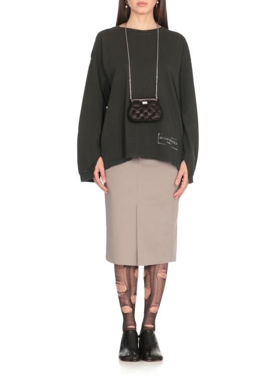 Maison Margiela MAISON MARGIELA Women Tops S51GC0535 S24567969 Black Size XL / US 12-14 / IT 48-50 - 5 Thumbnail