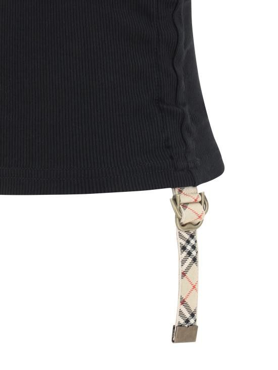 Burberry BURBERRY Women Tops 8109196 A1189 BLACK Size M / US 6-8 / IT 42-44 - 3 Thumbnail
