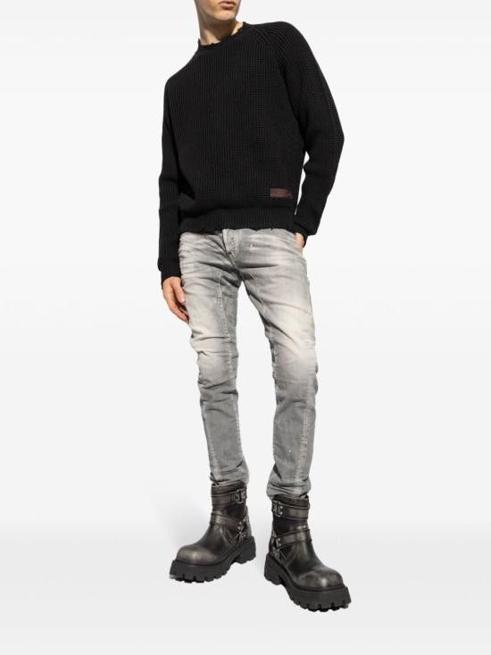 Dsquared2 DSQUARED2 Men Sweater S74HA1446D13040 900 BLACK Size US S / EU 44-46 / 1 - 5 Thumbnail