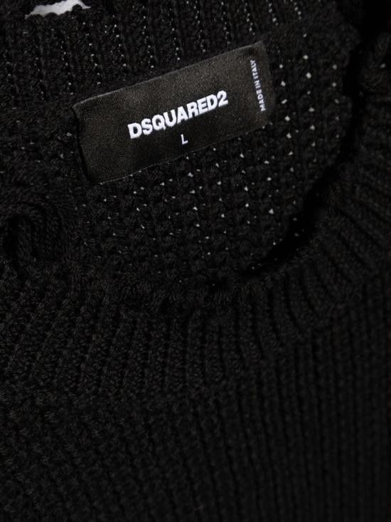 Dsquared2 DSQUARED2 Men Sweater S74HA1446D13040 900 BLACK Size US S / EU 44-46 / 1 - 2 Thumbnail