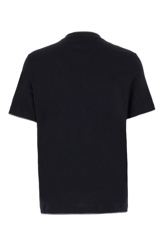Brunello Cucinelli BRUNELLO CUCINELLI Men T-Shirts M0B137427 CW893 BLUE Size US S / EU 44-46 / 1 - 2 Thumbnail