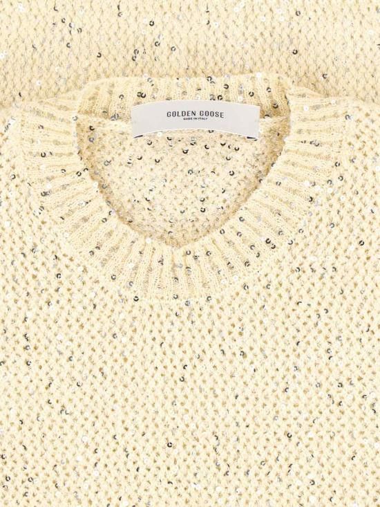 Golden Goose GOLDEN GOOSE Women Tops GWP01922 P001691 11560 White Size L / US 10 / IT 46 - 3 Thumbnail