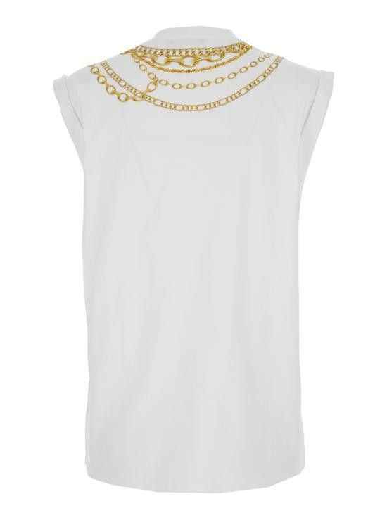 Balmain BALMAIN Women Tops FF1ED004GE99GAD White Size S / US 4 / IT 40 - 2 Thumbnail