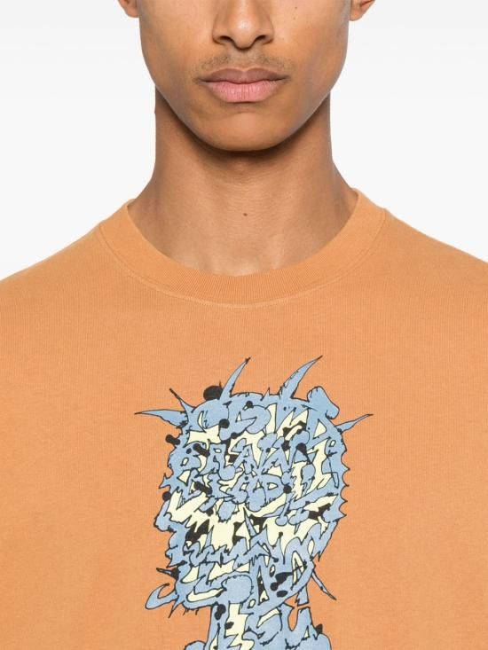 Brain Dead BRAIN DEAD Men T-Shirts BDS25TO00044 CUMIN Brown Size US L / EU 52-54 / 3 - 3 Thumbnail