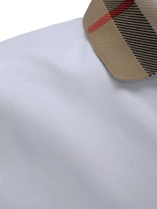 Burberry BURBERRY Men Polo Shirts 8071621 A1464 WHITE Size US S / EU 44-46 / 1 - 3 Thumbnail