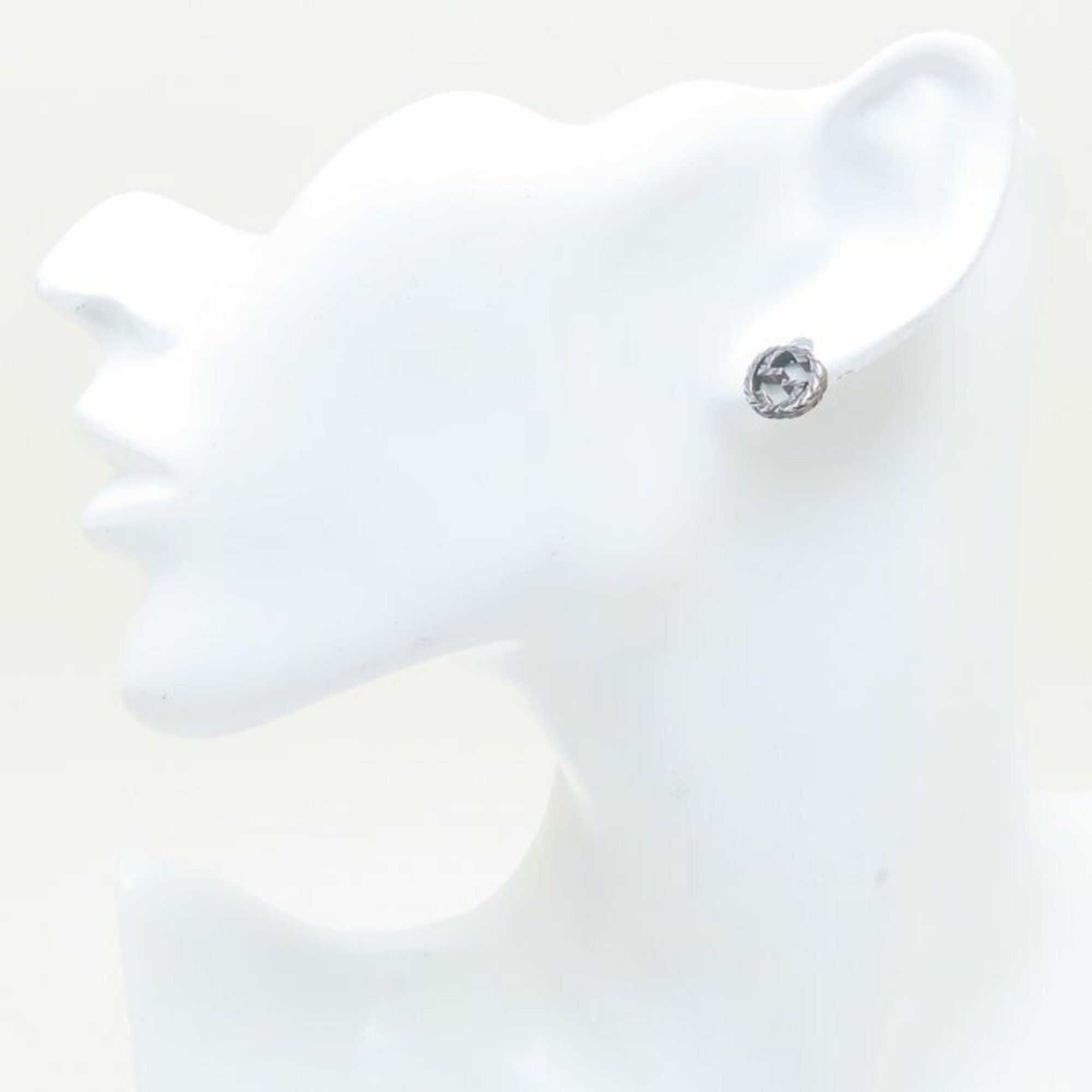 Gucci GUCCI Interlocking G Earrings, Silver 925, 293745 Size ONE SIZE - 2 Thumbnail