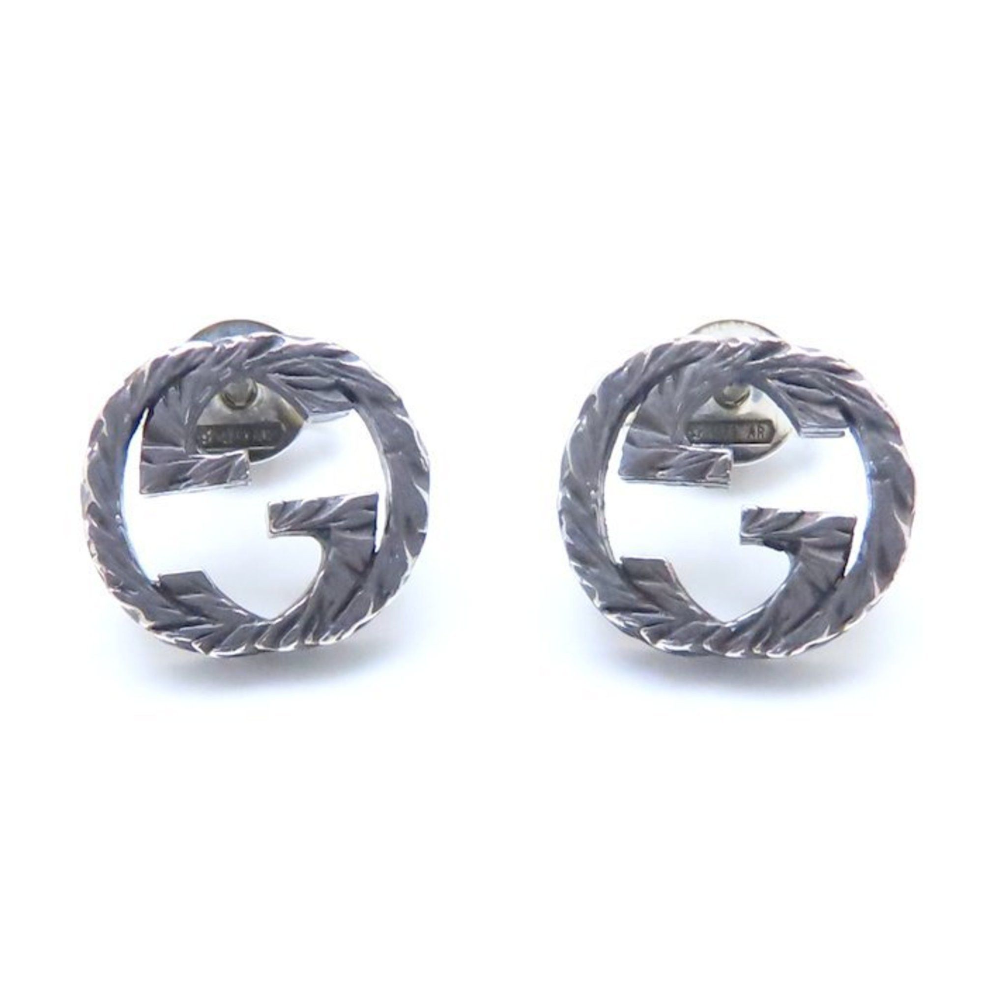 Gucci GUCCI Interlocking G Earrings, Silver 925, 293745 Size ONE SIZE - 7 Thumbnail