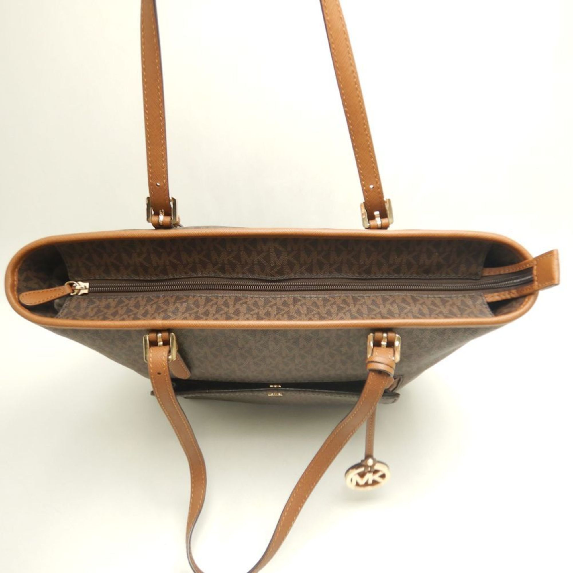 Michael Kors Michael Kors JET SET 30S7GTTT7B Tote Bag x Leather Brown 252757 Size ONE SIZE - 4 Thumbnail