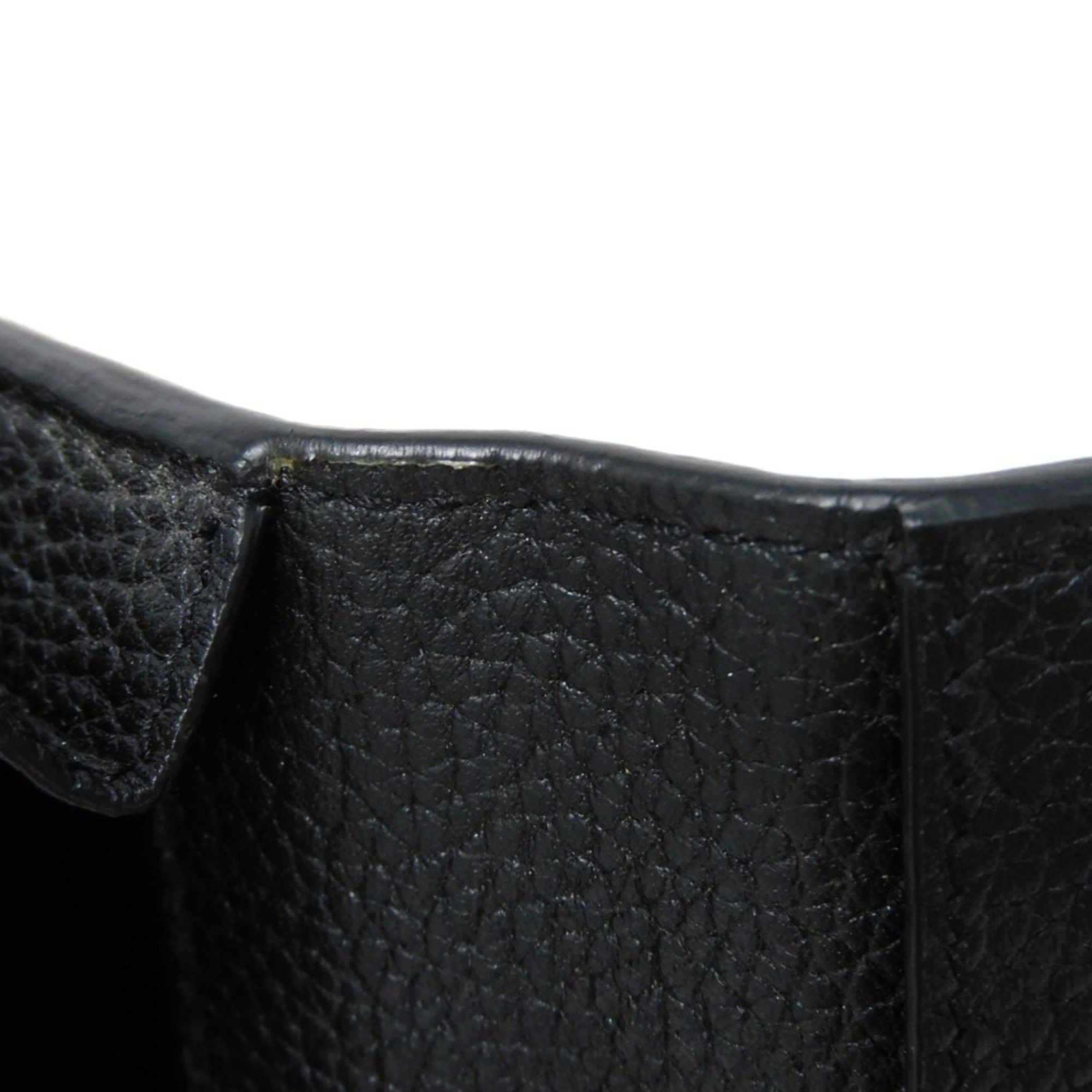 Yves Saint Laurent Yves Saint Laurent Saint Laurent Paris SAINT LAURENT PARIS Card Case Sac du Jour Holder Grained Bi-fold Pass Business YSL Black 507604 DTI0E 1000 Men's Women's Size ONE SIZE - 11 Thumbnail