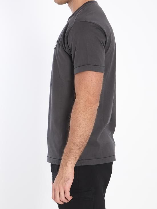 STONE ISLAND Men T-Shirts K1S152100039 BLACK