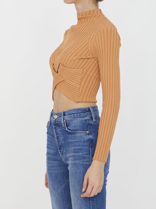 Stella McCartney STELLA MCCARTNEY Women Sweater 6K0259 BEIGE Size M / US 6-8 / IT 42-44 - 2 Thumbnail