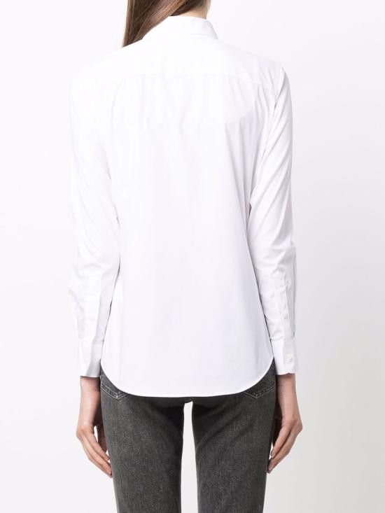 Ralph Lauren RALPH LAUREN Women Shirts 200684553 001 White Size L / US 10 / IT 46 - 5 Thumbnail