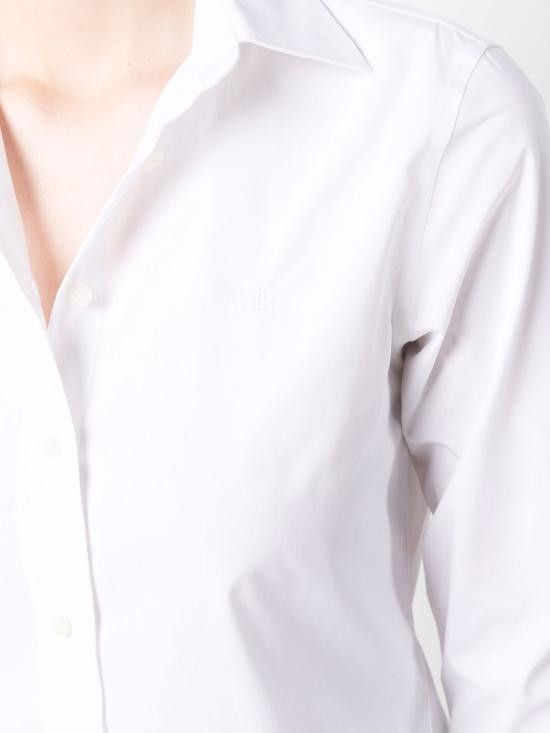 Ralph Lauren RALPH LAUREN Women Shirts 200684553 001 White Size M / US 6-8 / IT 42-44 - 4 Thumbnail