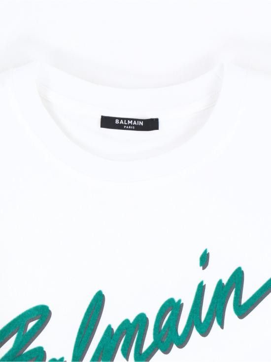 Balmain BALMAIN Men T-Shirts FH1EG000BC86 GWM White Size US M / EU 48-50 / 2 - 3 Thumbnail