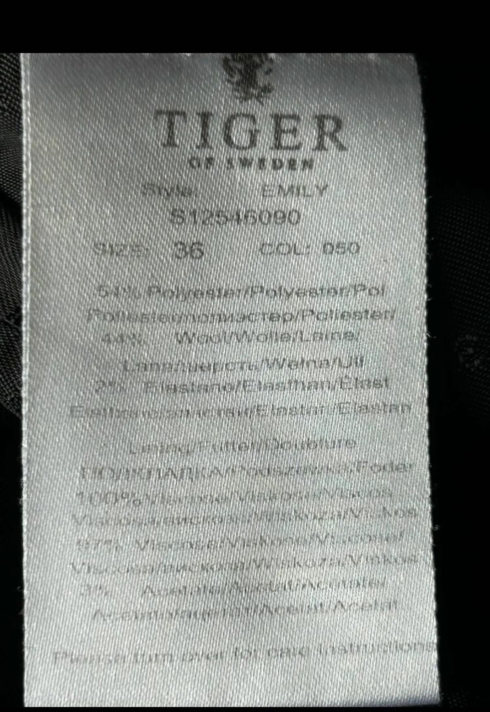 Tiger of Sweden Tiger of Sweden Emily Blazer Size XS / US 0-2 / IT 36-38 - 3 Thumbnail