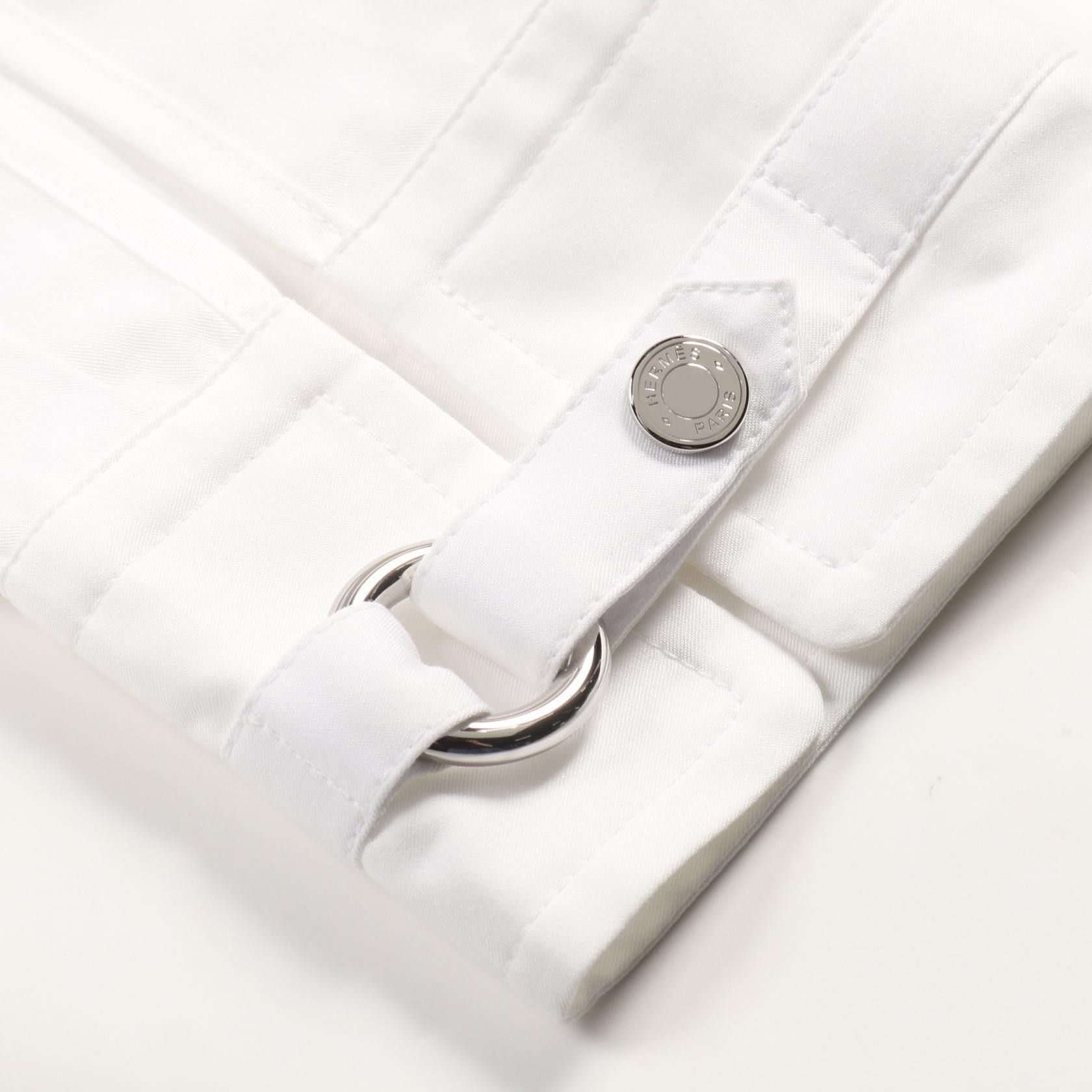 Hermes Hermes Hermes Sellier Button Cotton Top Cotton Tops Size ONE SIZE - 5 Thumbnail