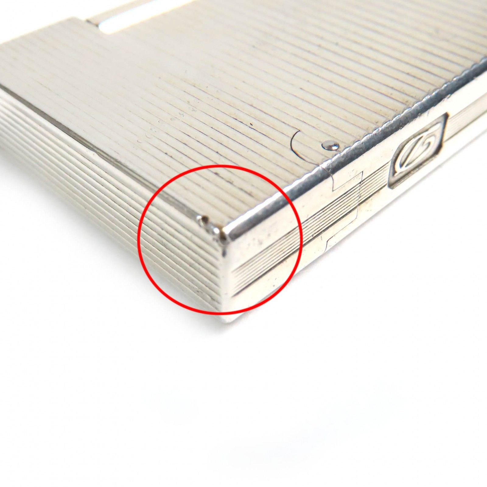 Other Other Dupont Line D Border Square Roller Lighter Smoking Accessories Metal Lighter DUTY FREE for USA Size ONE SIZE - 9 Thumbnail