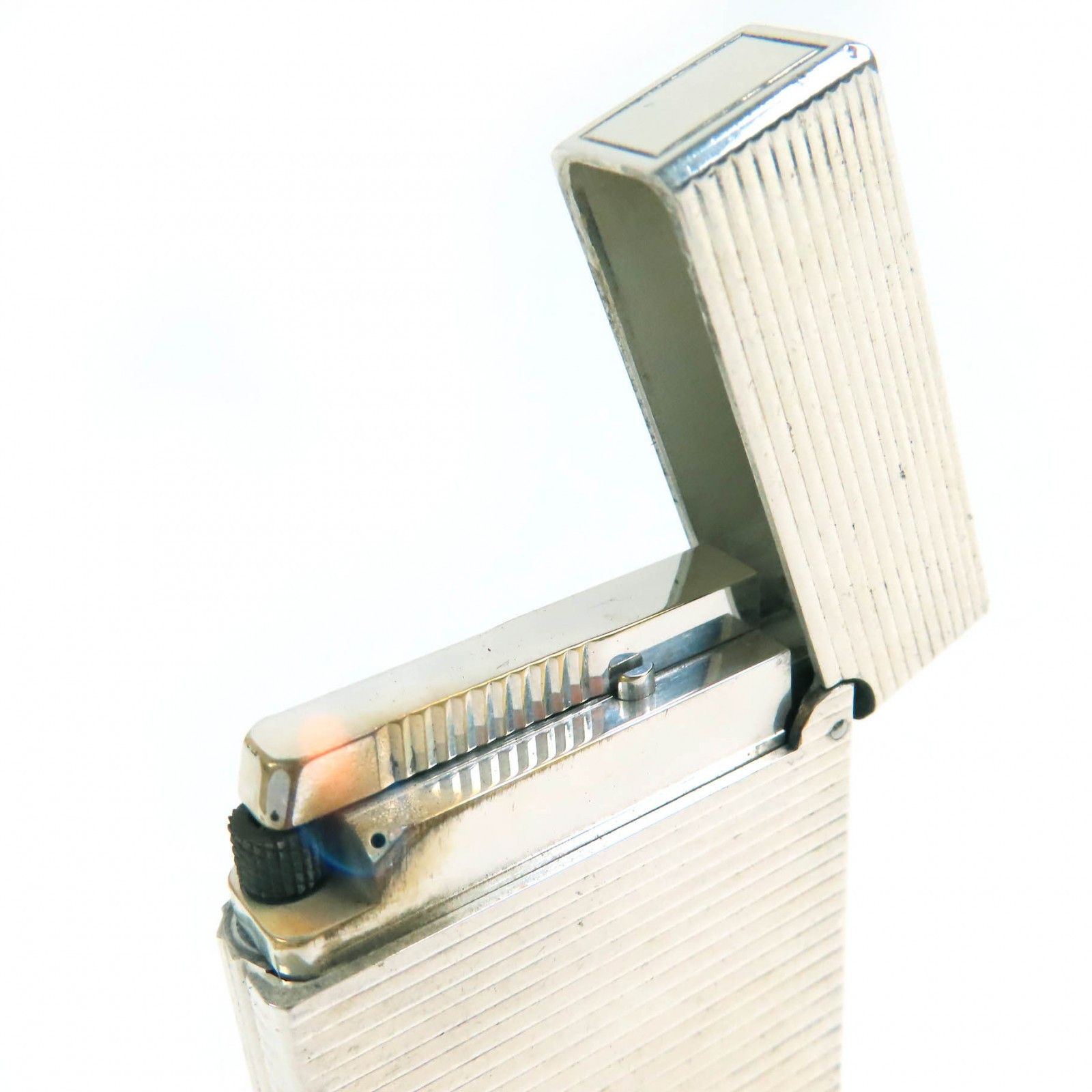 Other Other Dupont Line D Border Square Roller Lighter Smoking Accessories Metal Lighter DUTY FREE for USA Size ONE SIZE - 7 Thumbnail
