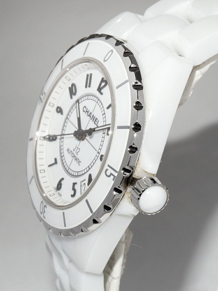 Chanel Chanel Chanel J12 White Ceramic Ceramic Automatic H0970 Size ONE SIZE - 3 Thumbnail