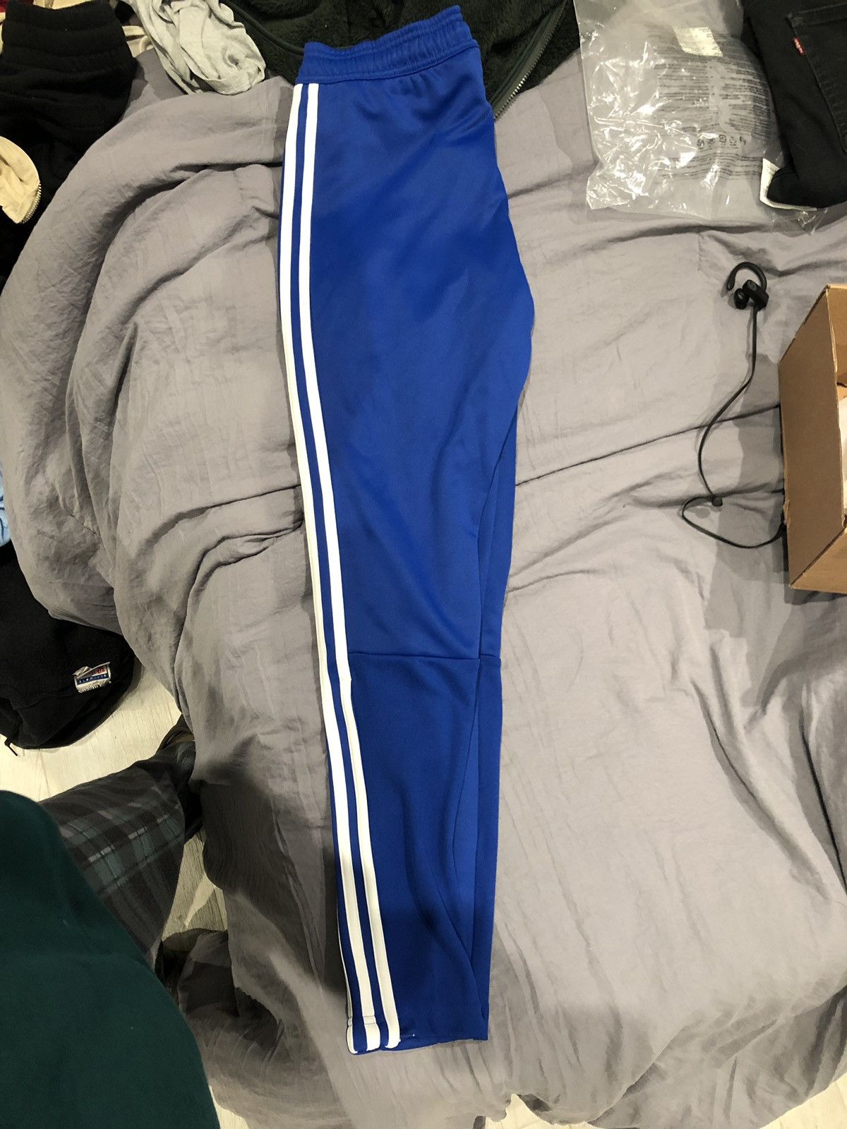 Adidas Blue Gosha track pants Size US 30 / EU 46 - 3 Thumbnail