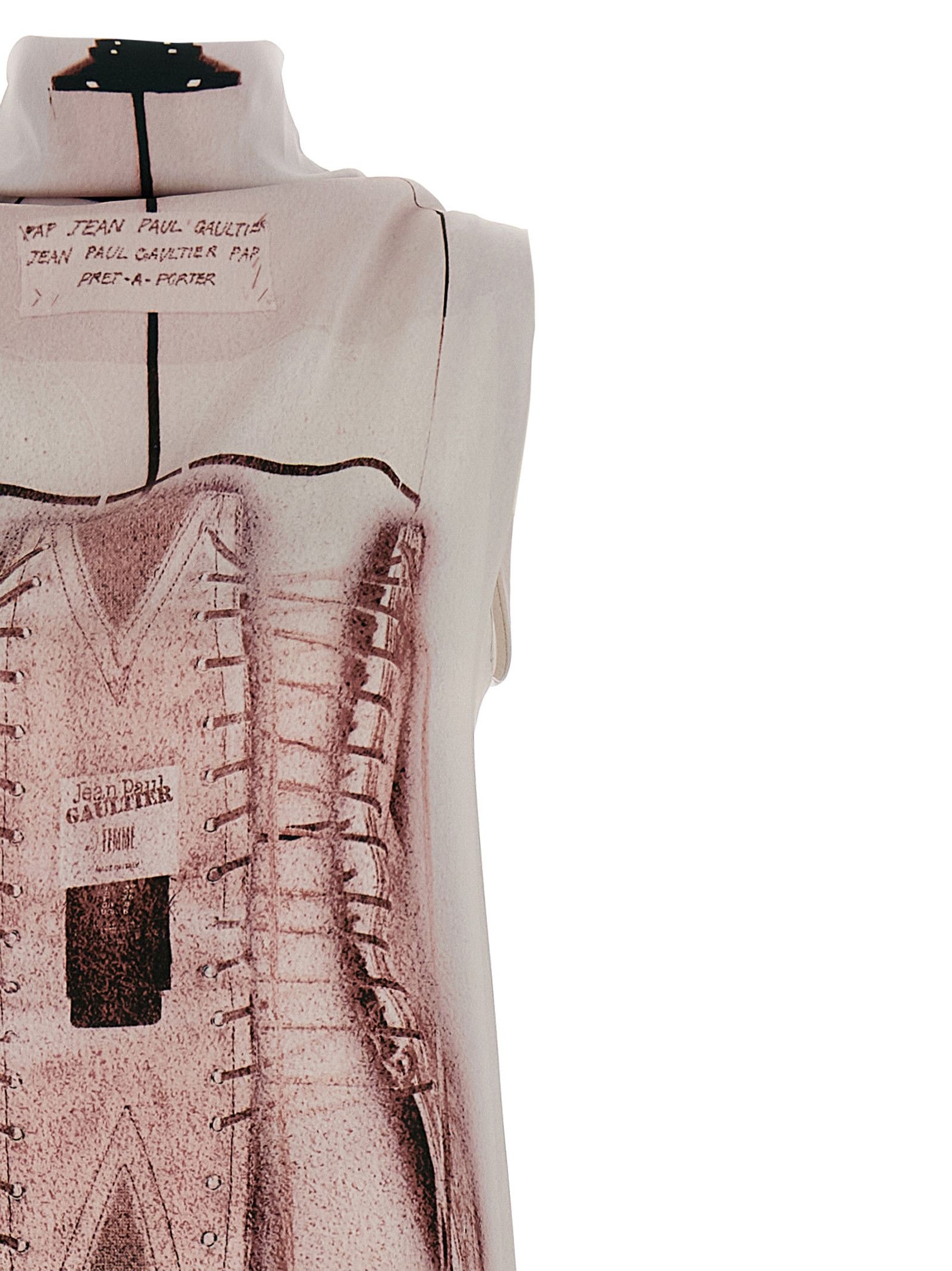 Jean Paul Gaultier 'The Draped Trompe-L’Œil Corset' dress Size S / US 4 / IT 40 - 3 Thumbnail