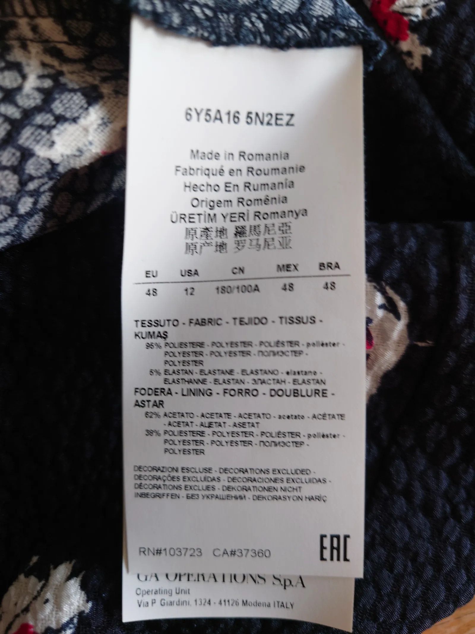 Armani Armani Dress Size XL / US 12-14 / IT 48-50 - 4 Thumbnail
