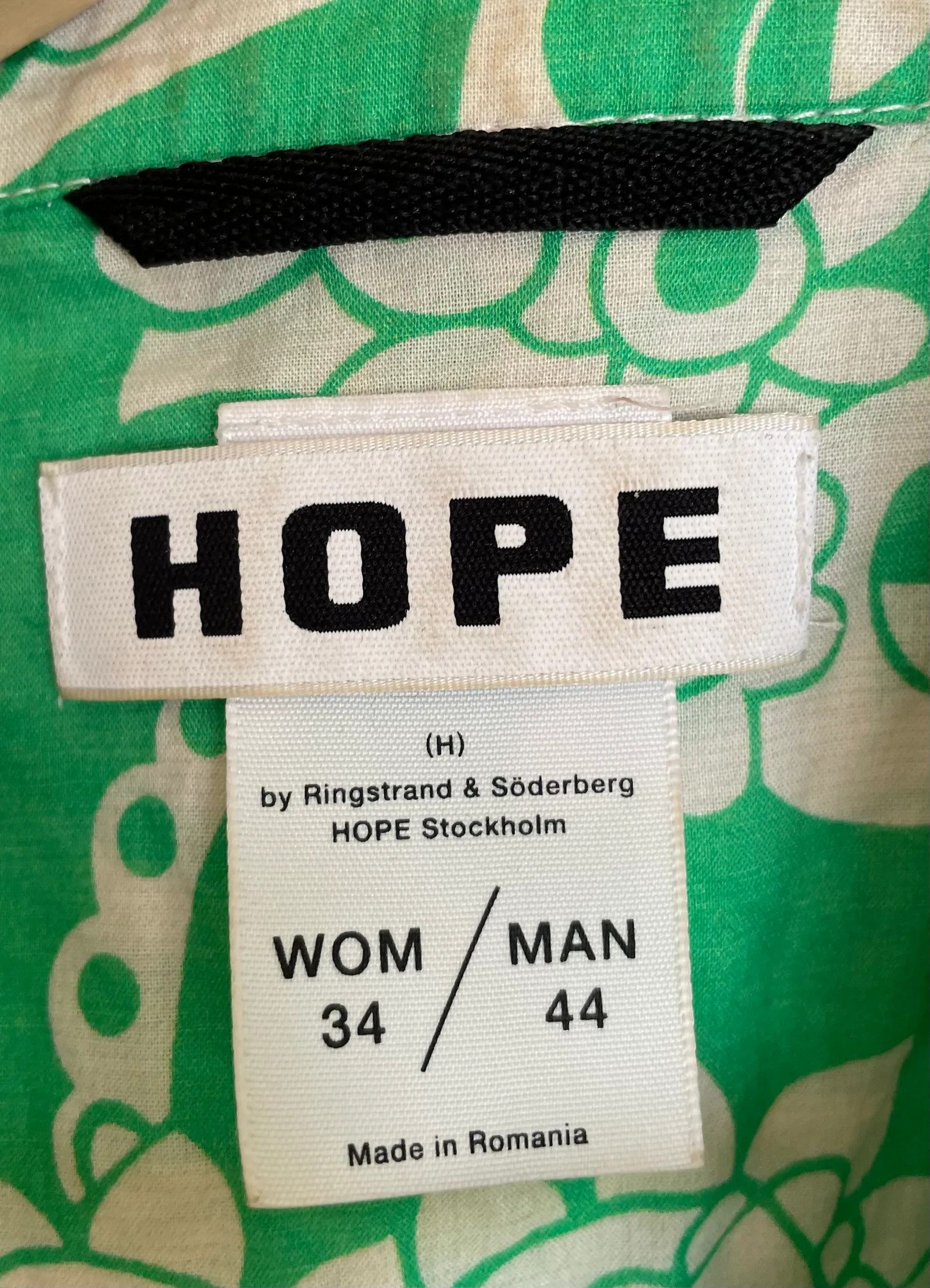 Hope Hope Still Shirt Paisley Green Shirt Size XS / US 0-2 / IT 36-38 - 2 Thumbnail