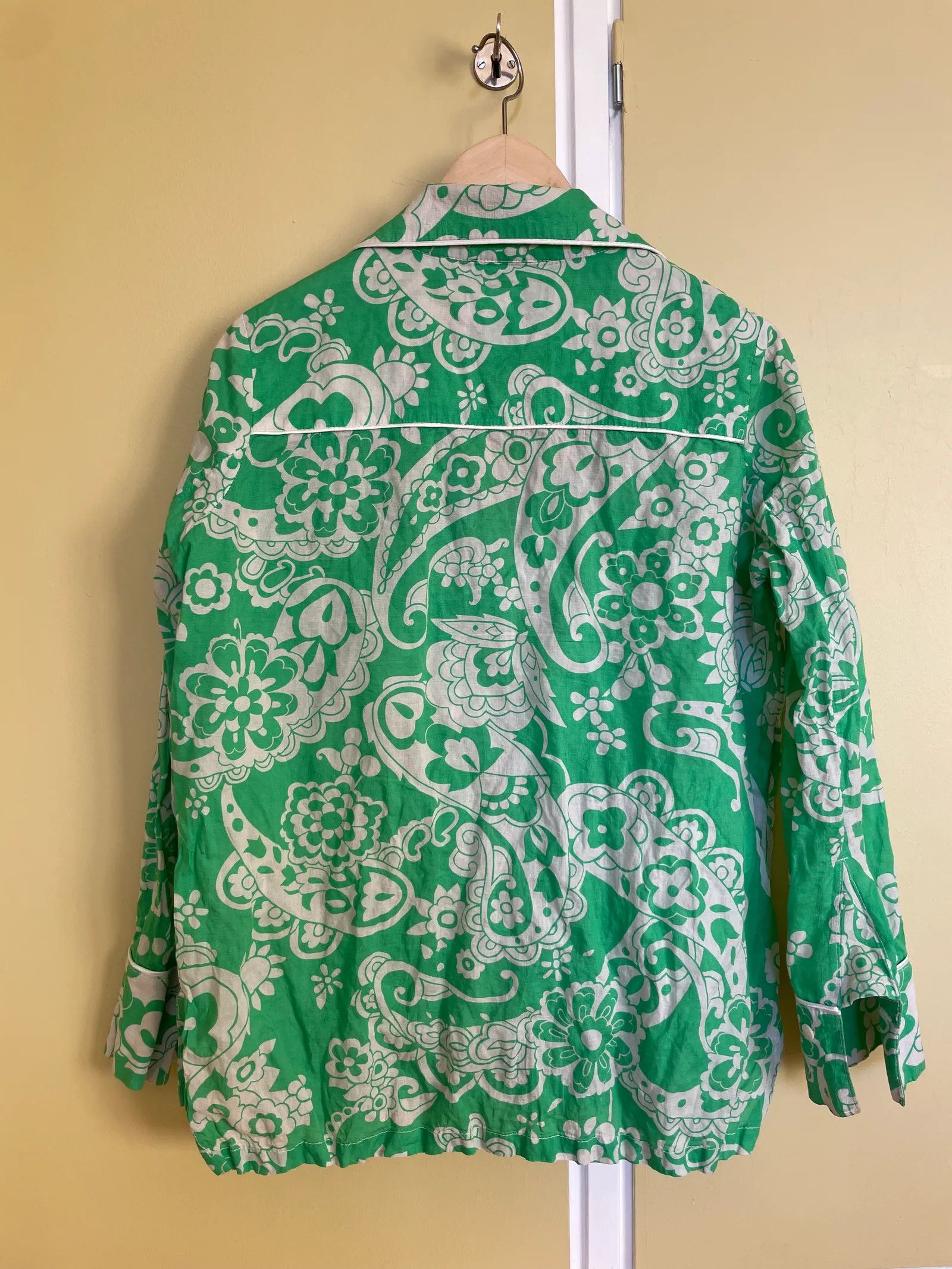 Hope Hope Still Shirt Paisley Green Shirt Size XS / US 0-2 / IT 36-38 - 4 Thumbnail