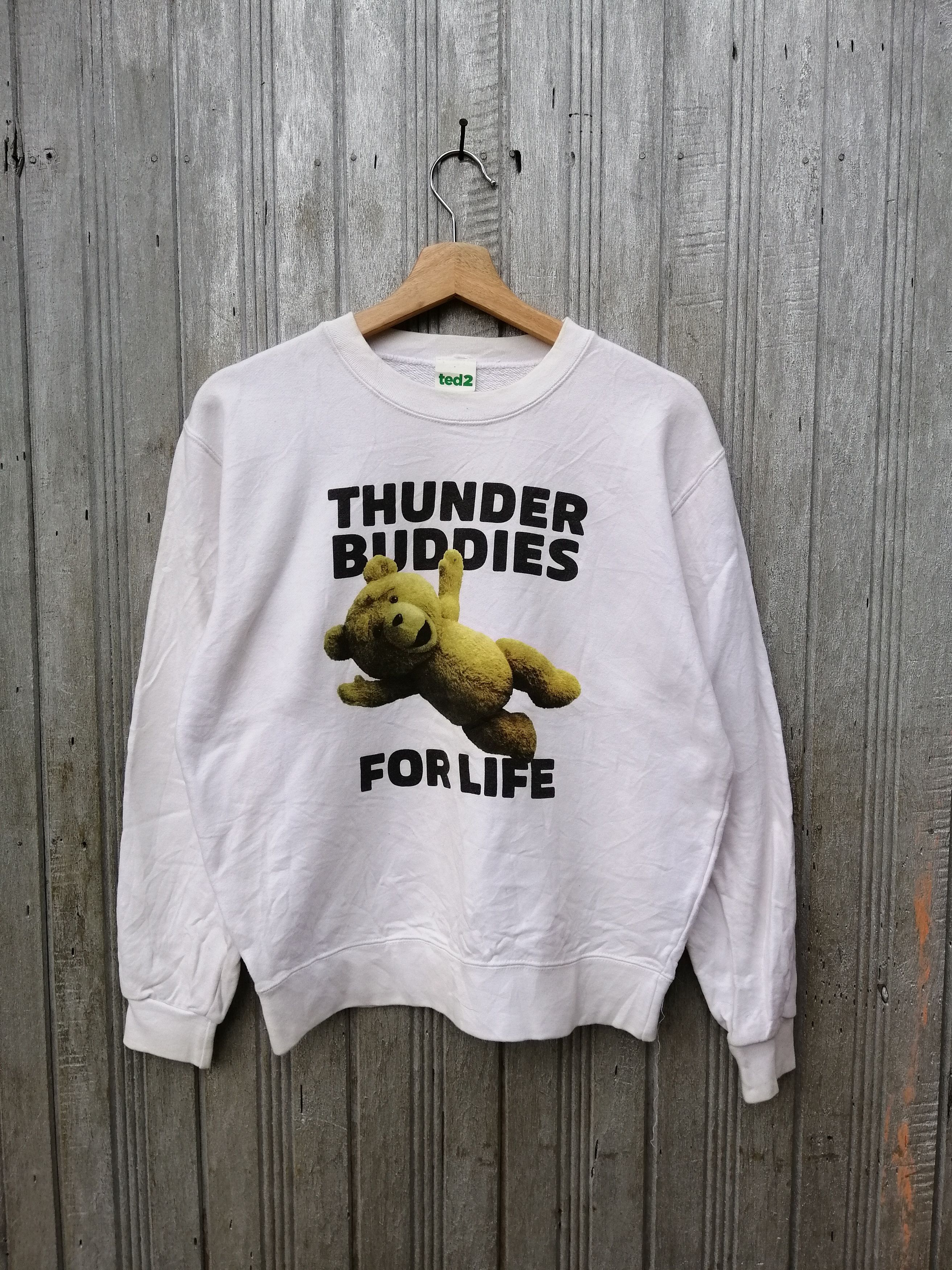 Cartoon Network Ted 2 thunder buddies for life sweatshirt B27 Size US M / EU 48-50 / 2 - 1 Thumbnail