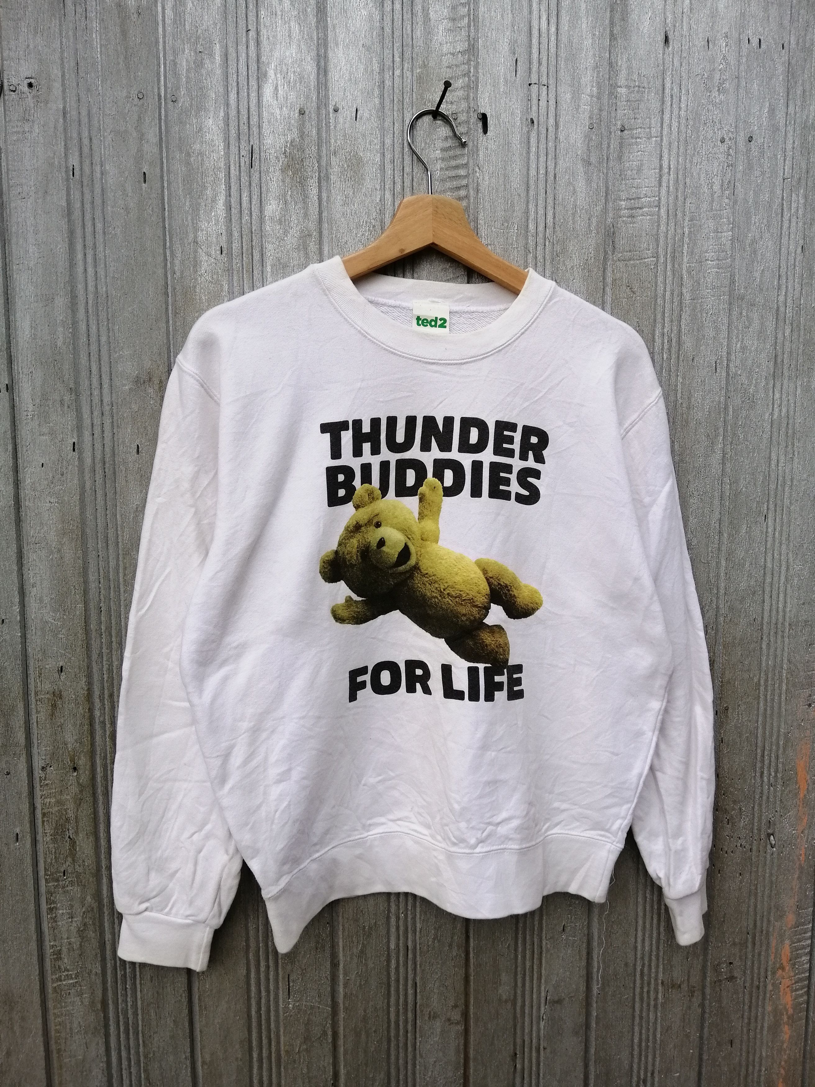 Cartoon Network Ted 2 thunder buddies for life sweatshirt B27 Size US M / EU 48-50 / 2 - 2 Thumbnail