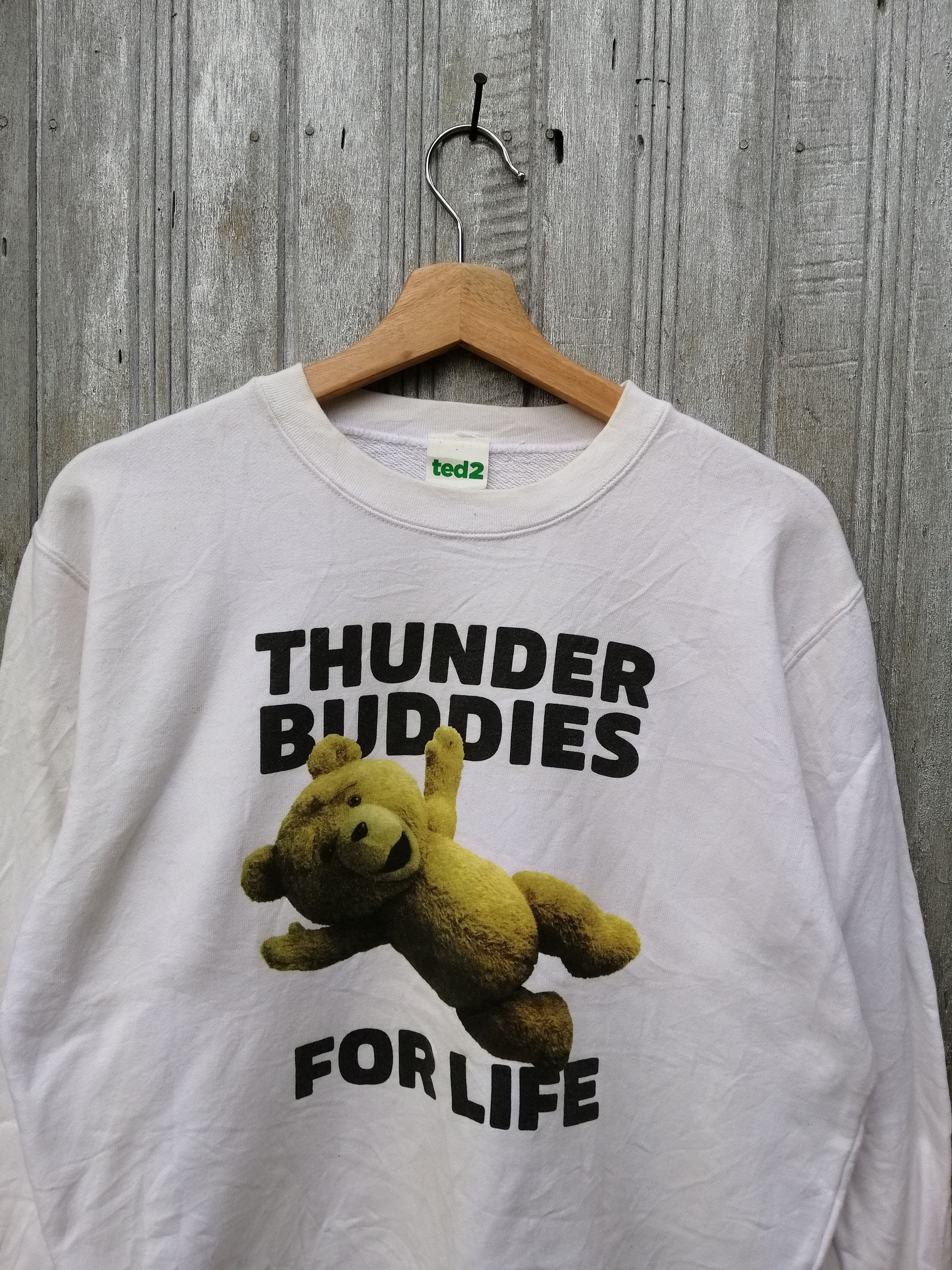 Cartoon Network Ted 2 thunder buddies for life sweatshirt B27 Size US M / EU 48-50 / 2 - 3 Thumbnail