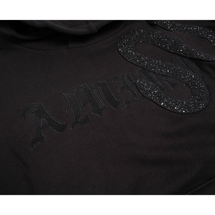 Amiri Amiri Snake Glitter Hoodie | Grailed