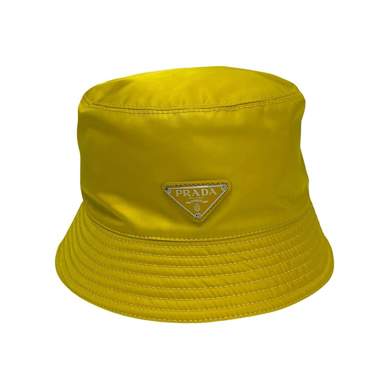 Prada Prada Prada Re-Nylon Triangle Logo Nylon Bucket Hat Others Hats DUTY FREE for USA Size ONE SIZE - 2 Thumbnail