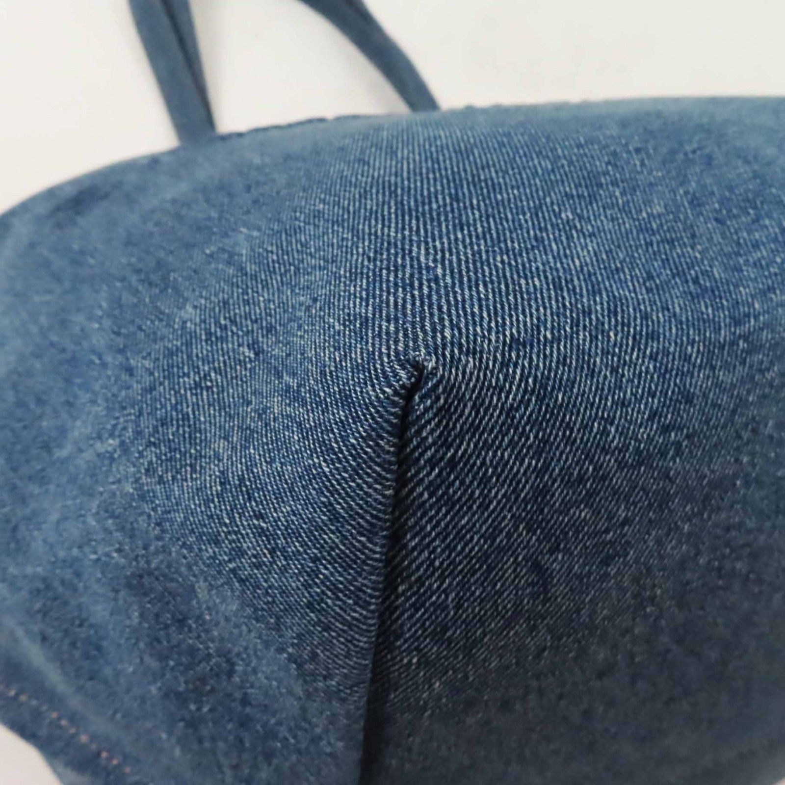 Other Other Alexander Wang Punch Logo Embossed Denim Cotton Tote Bag Denim Tote Bag DUTY FREE for USA Size ONE SIZE - 8 Thumbnail
