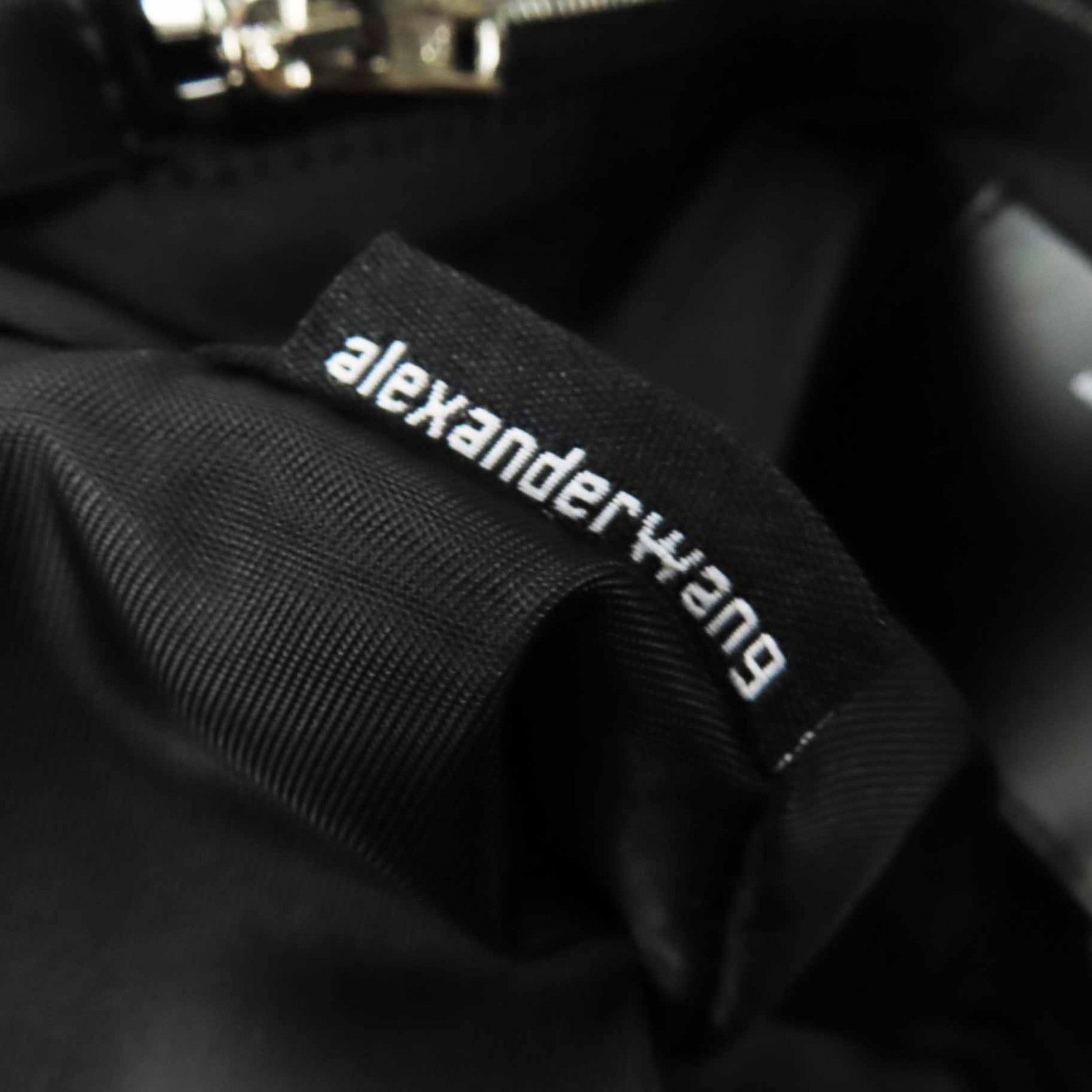 Other Other Alexander Wang Punch Logo Embossed Denim Cotton Tote Bag Denim Tote Bag DUTY FREE for USA Size ONE SIZE - 10 Thumbnail