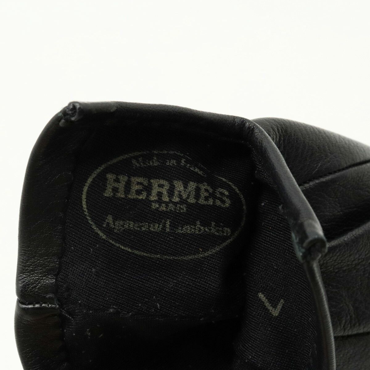 Hermes Hermes Hermes Leather H Logo Gloves Gloves Leather Gloves DUTY FREE for USA Size ONE SIZE - 6 Thumbnail