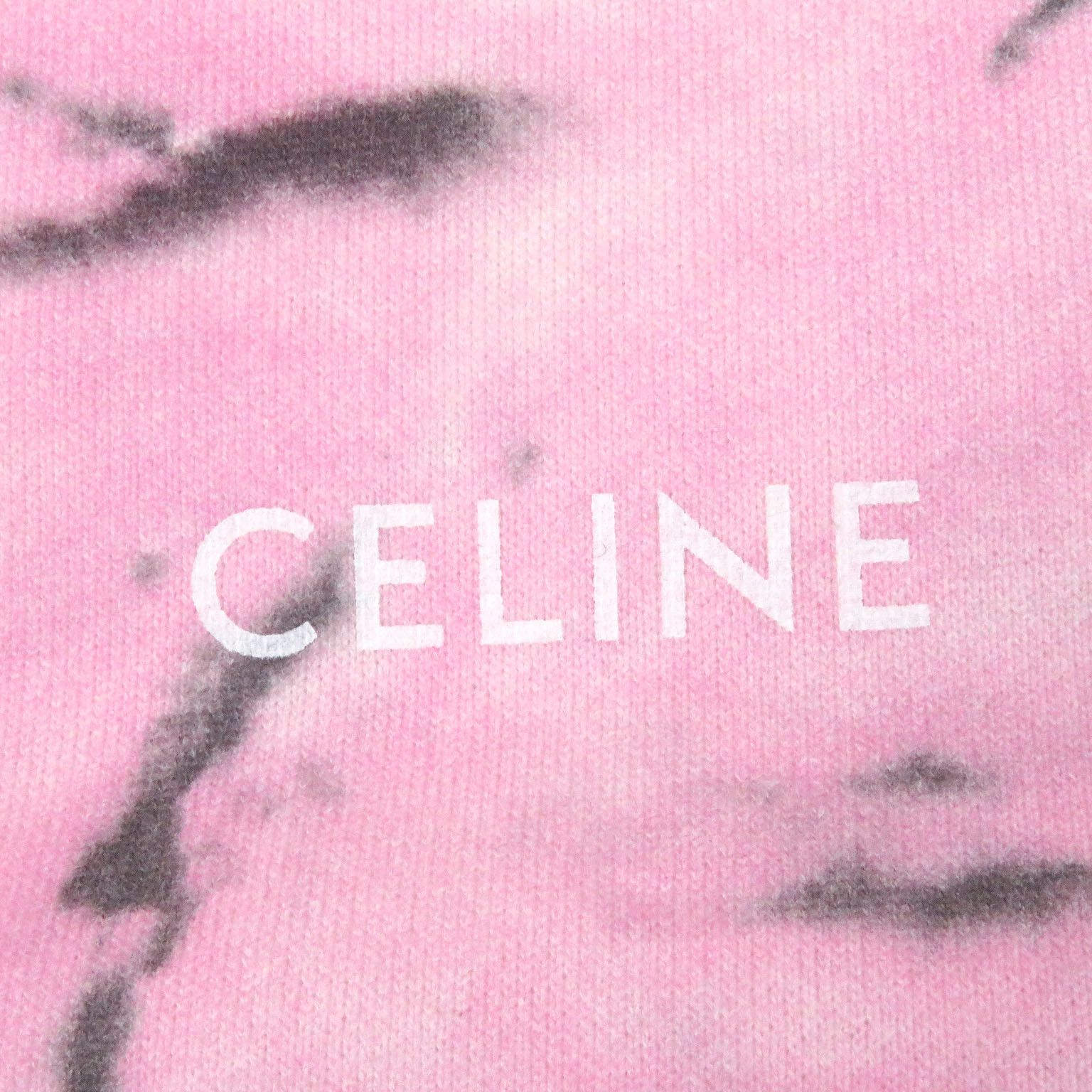 Celine Celine Celine LOOSE TIE DYE SWEAT SHIRT Cotton Sweatshirt Cotton Sweatshirts & Hoodies 2Y53C647V DUTY FREE for USA Size ONE SIZE - 4 Thumbnail