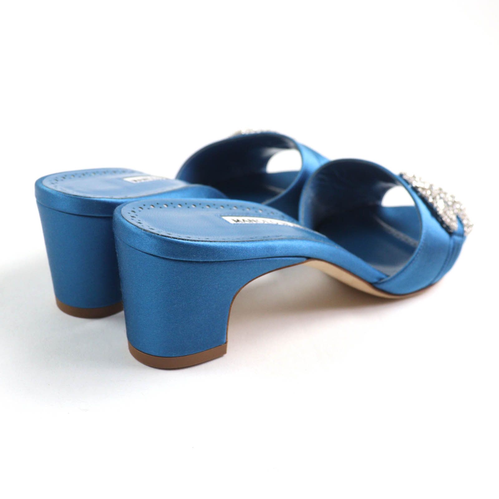 Manolo Blahnik Manolo Blahnik Manolo Blahnik Prinap 50 Satin Sandals Others Other DUTY FREE for USA Size ONE SIZE - 3 Thumbnail