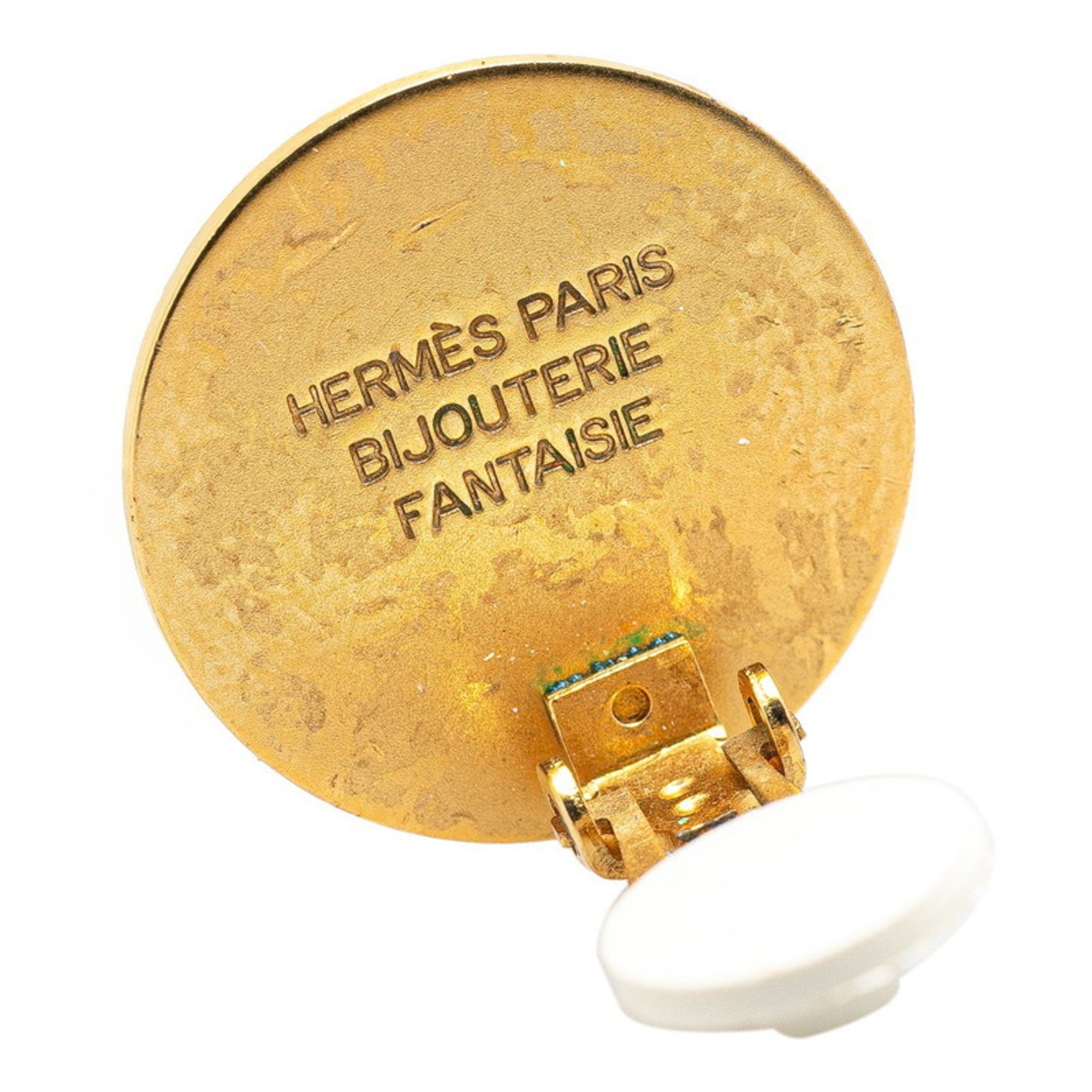 Hermes Hermès Clou de Selle earring Size ONE SIZE - 3 Thumbnail
