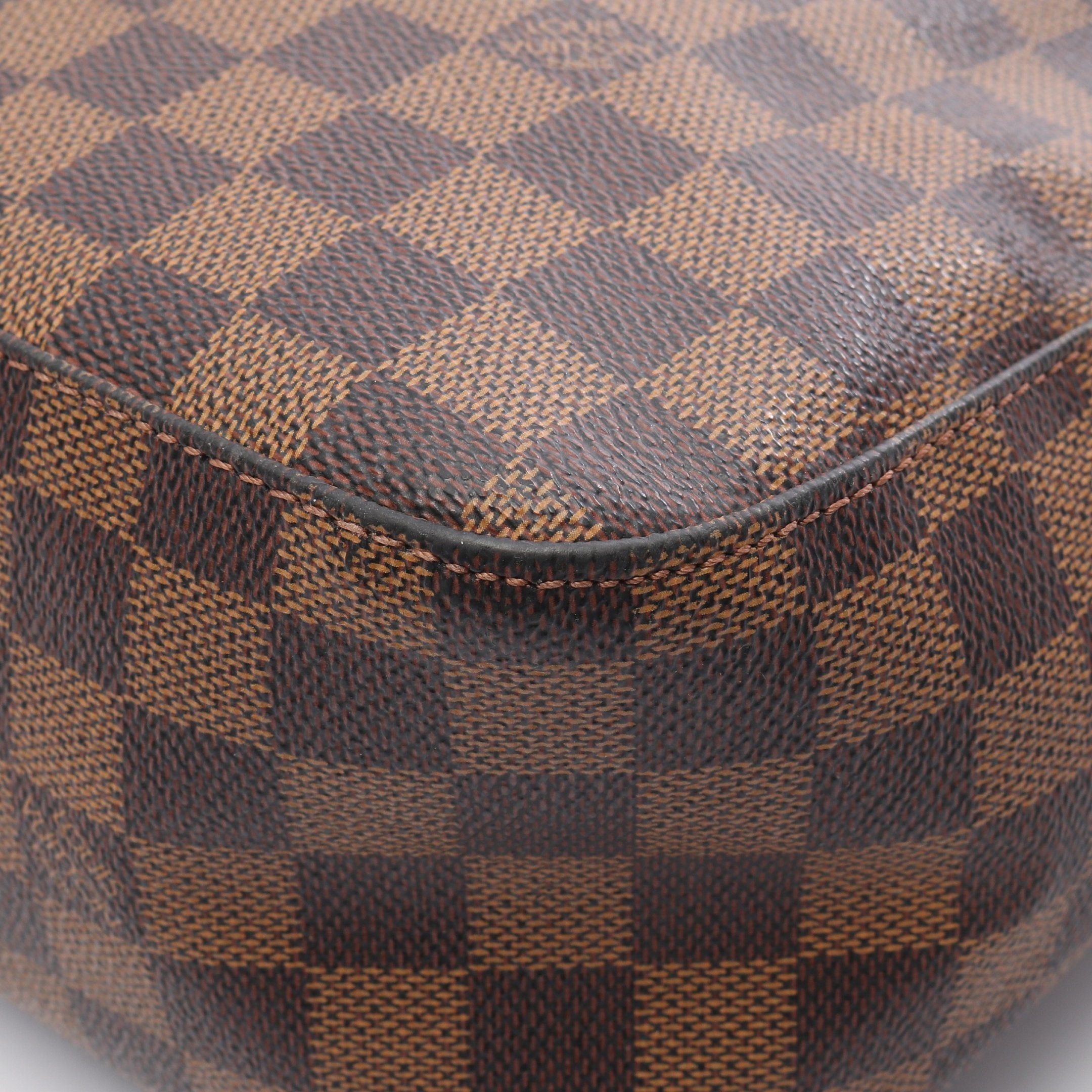 Louis Vuitton Louis Vuitton Looping Gm Damier Ebene Shoulder Bag Leather Brown Size ONE SIZE - 7 Thumbnail
