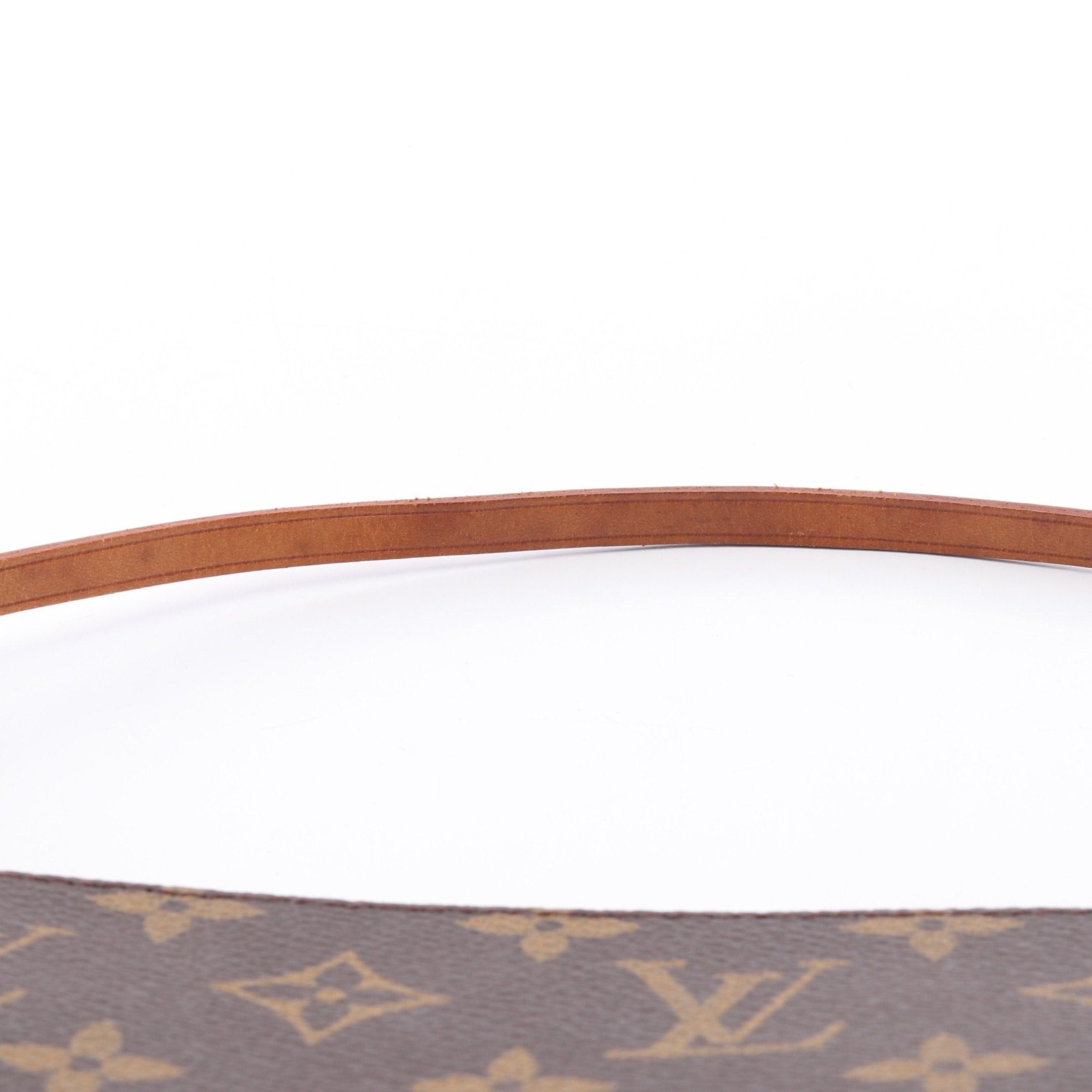 Louis Vuitton Louis Vuitton Pochette Accessoires Monogram Handbag Leather Brown Size ONE SIZE - 8 Thumbnail