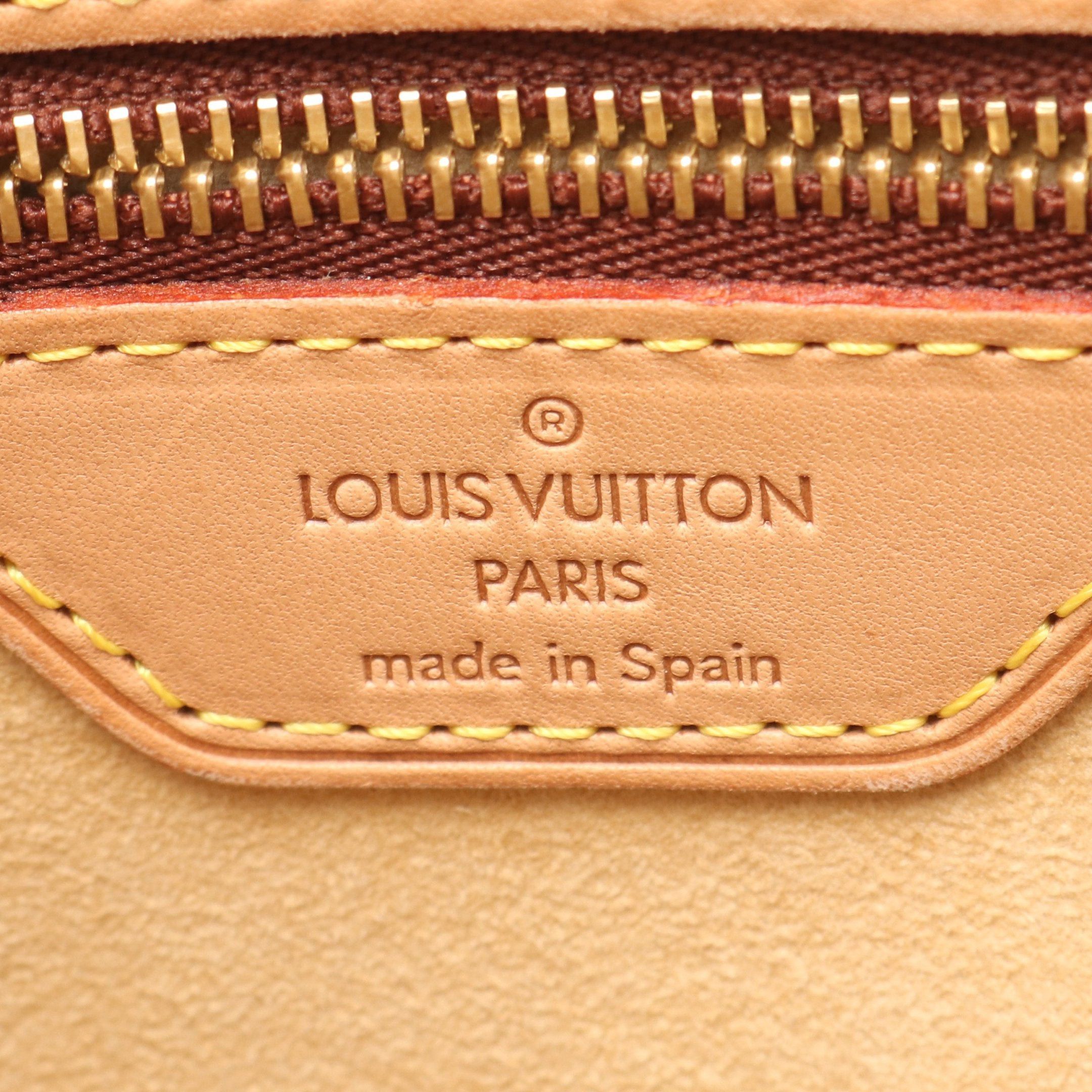 Louis Vuitton Louis Vuitton Looping Gm Monogram Shoulder Bag Leather Brown Size ONE SIZE - 4 Thumbnail