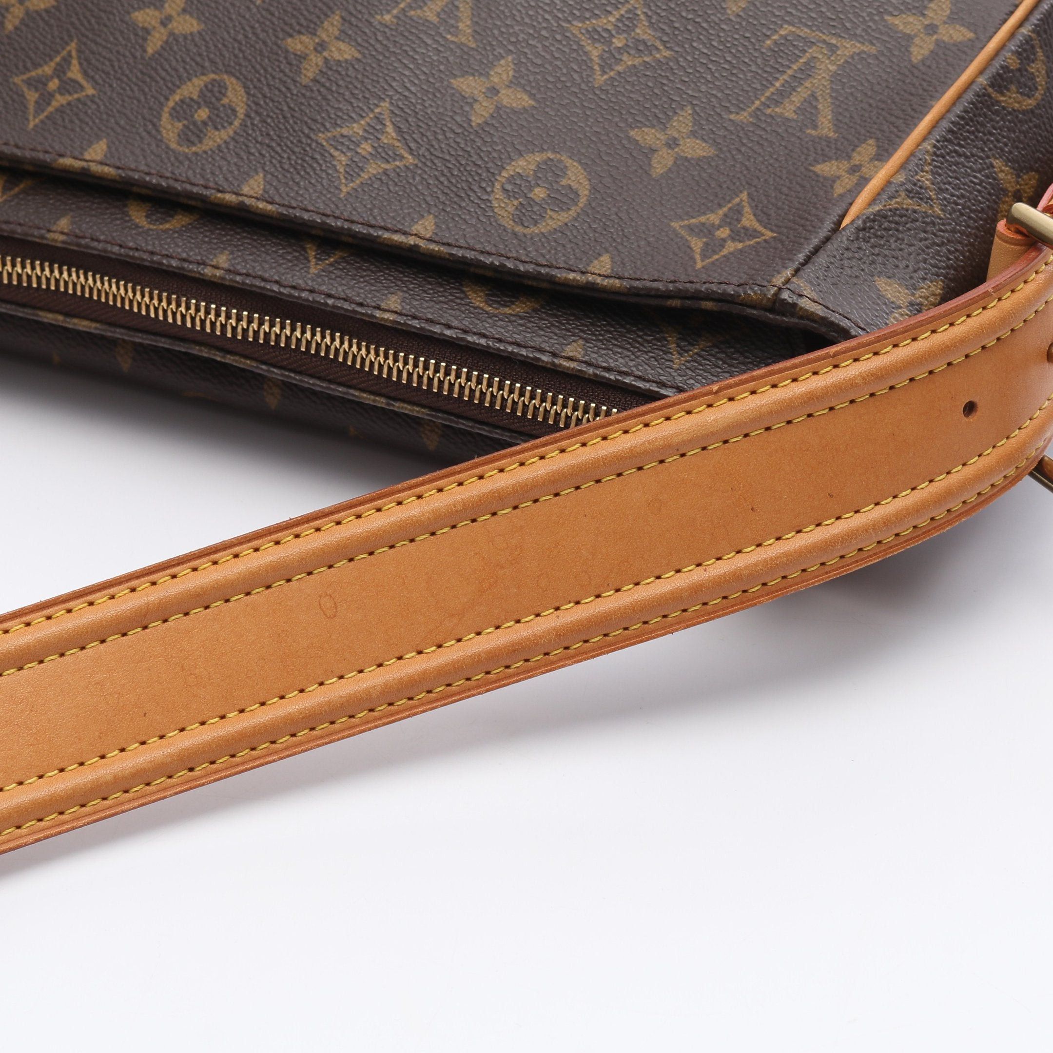 Louis Vuitton Louis Vuitton Vivacite Gm Monogram Shoulder Bag Leather Brown Size ONE SIZE - 8 Thumbnail