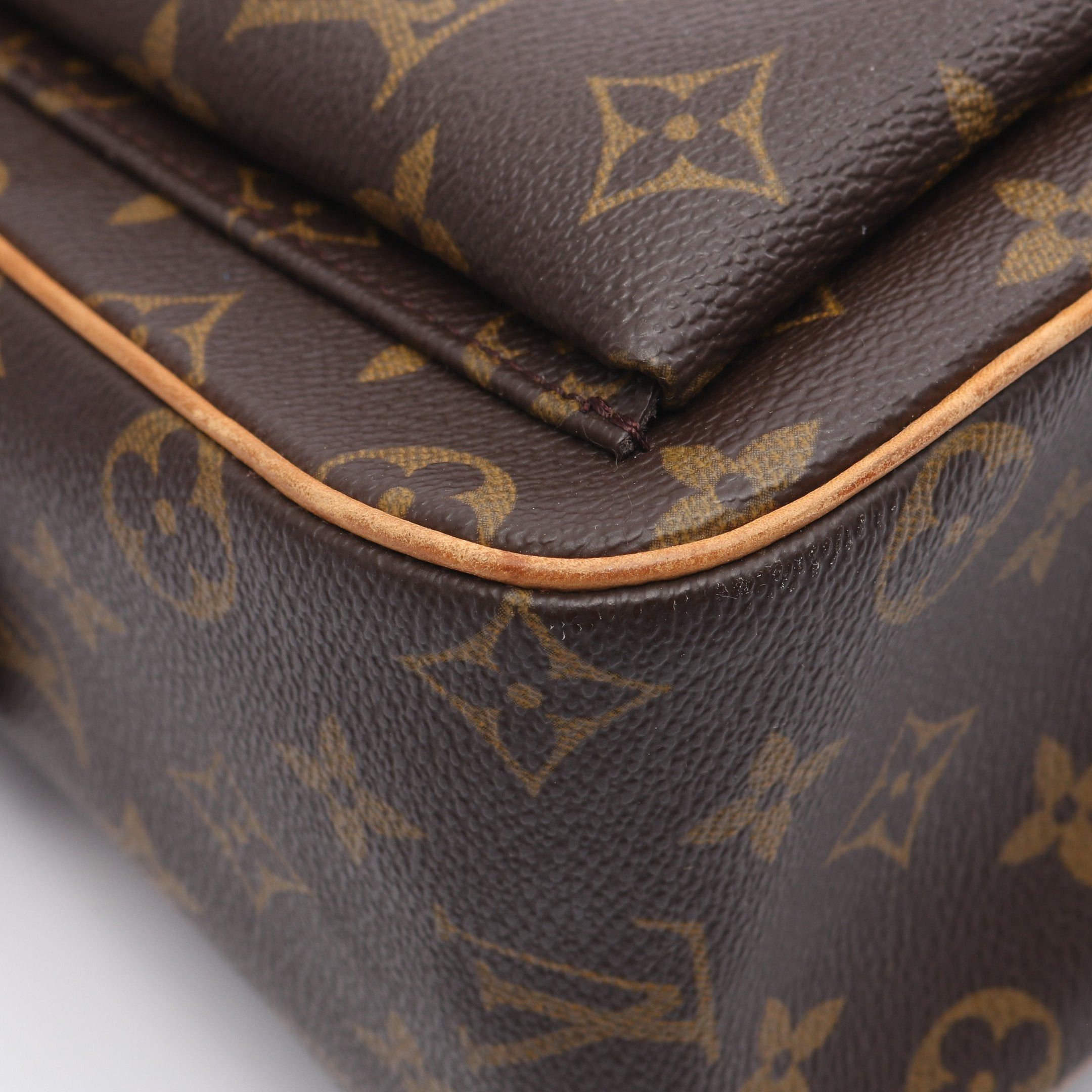 Louis Vuitton Louis Vuitton Vivacite Gm Monogram Shoulder Bag Leather Brown Size ONE SIZE - 6 Thumbnail