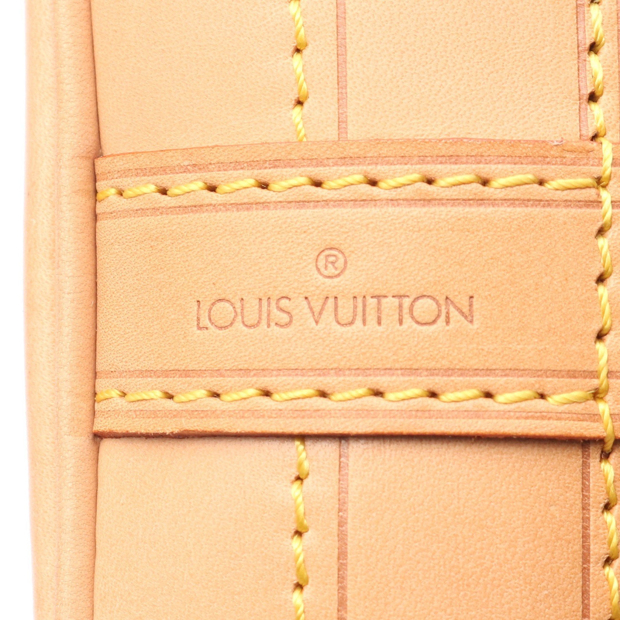 Louis Vuitton Louis Vuitton Noe Monogram Shoulder Bag Leather Brown Size ONE SIZE - 4 Thumbnail