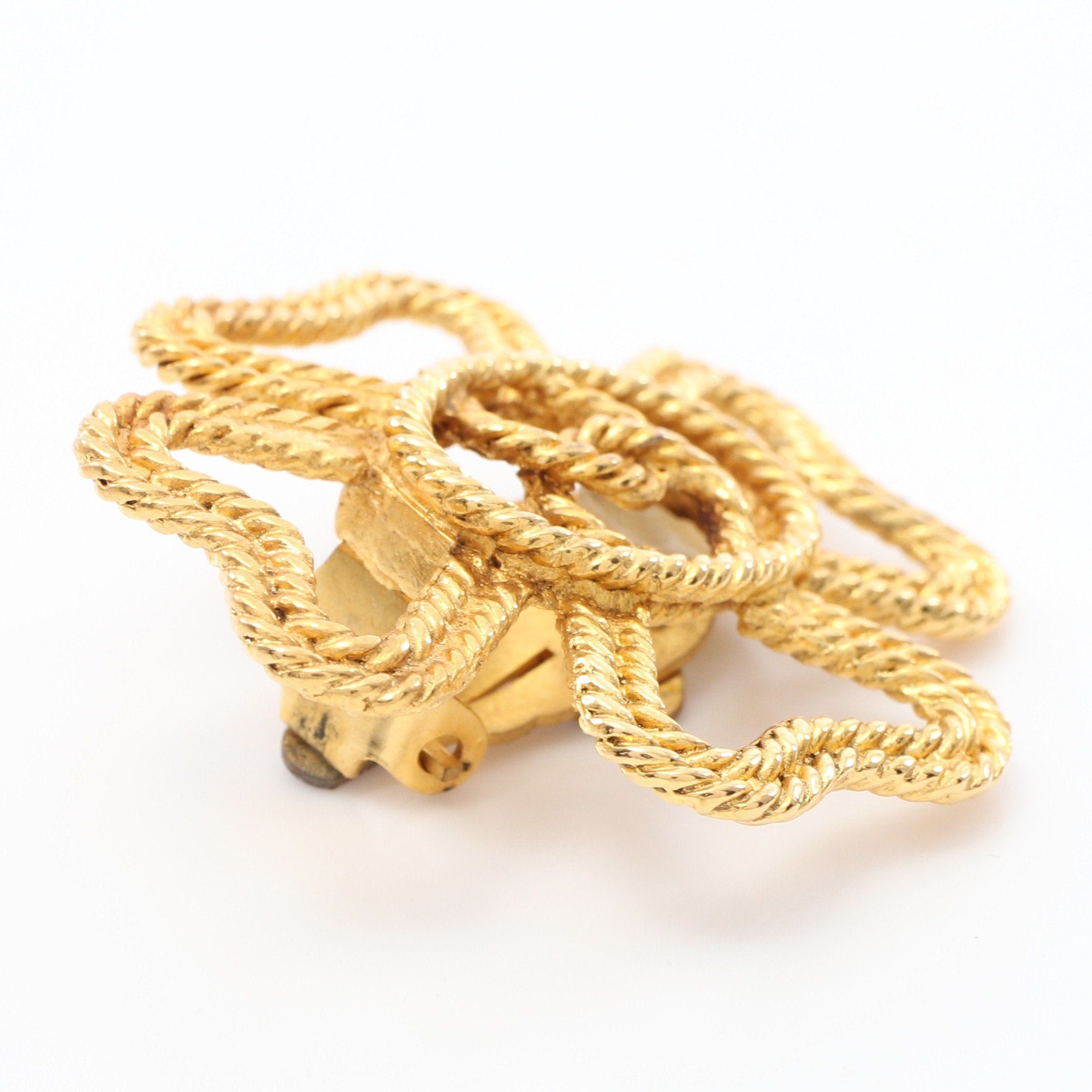 Chanel Chanel Coco Mark Earrings Gp Gold 2/8 Size ONE SIZE - 8 Thumbnail