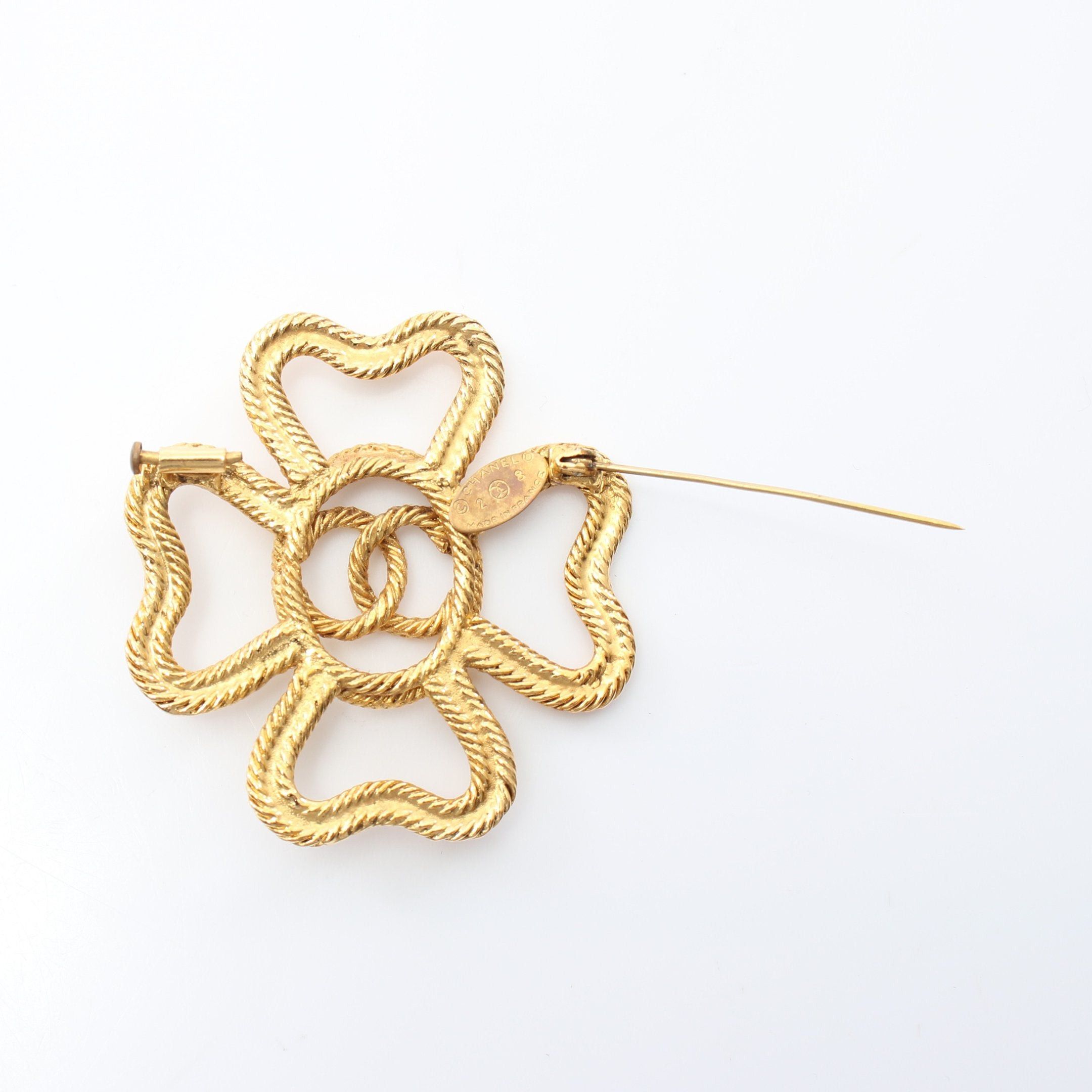 Chanel Chanel Coco Mark Brooch Gp Gold 28 Size ONE SIZE - 2 Thumbnail