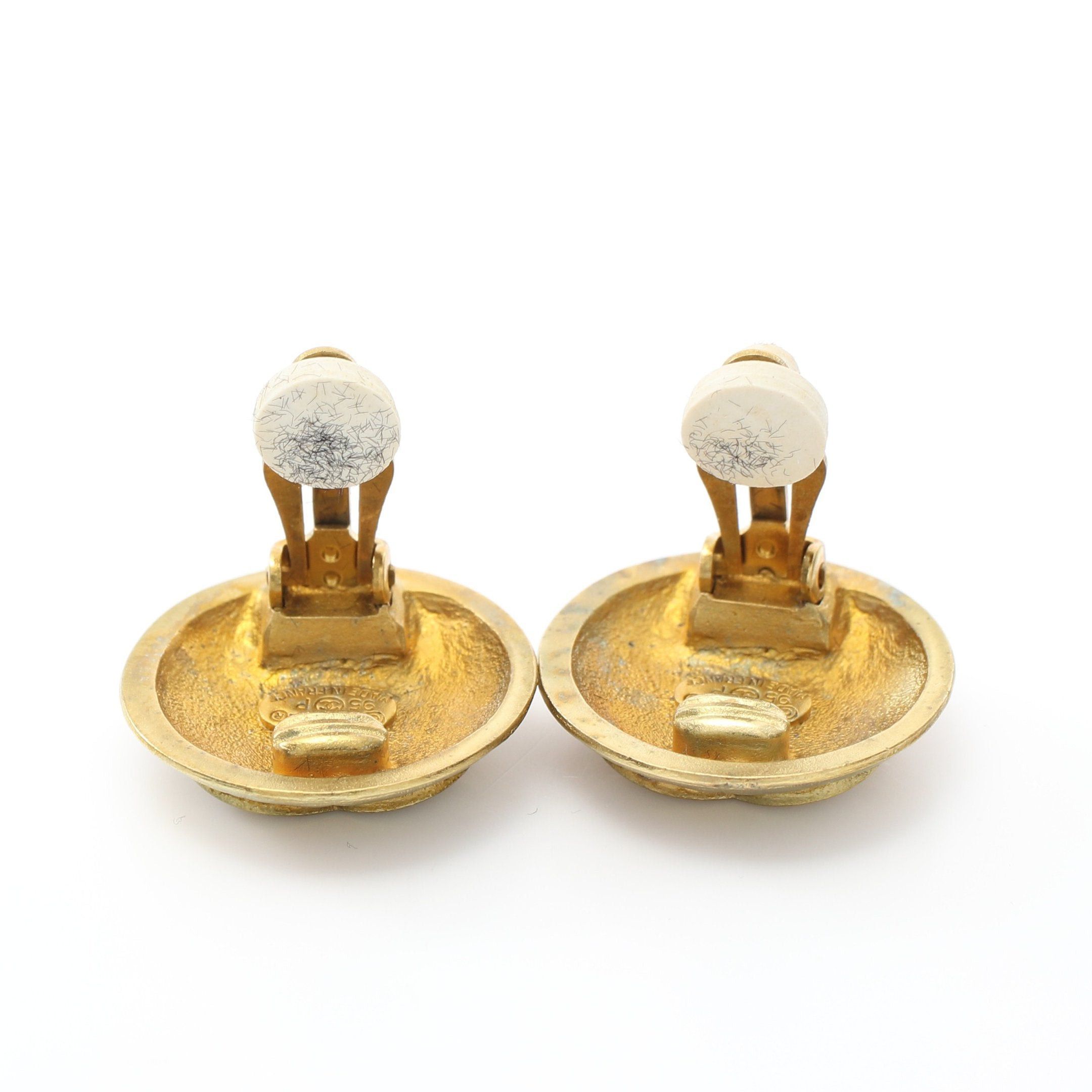 Chanel Chanel Coco Mark Earrings Gp Gold 95P Size ONE SIZE - 5 Thumbnail