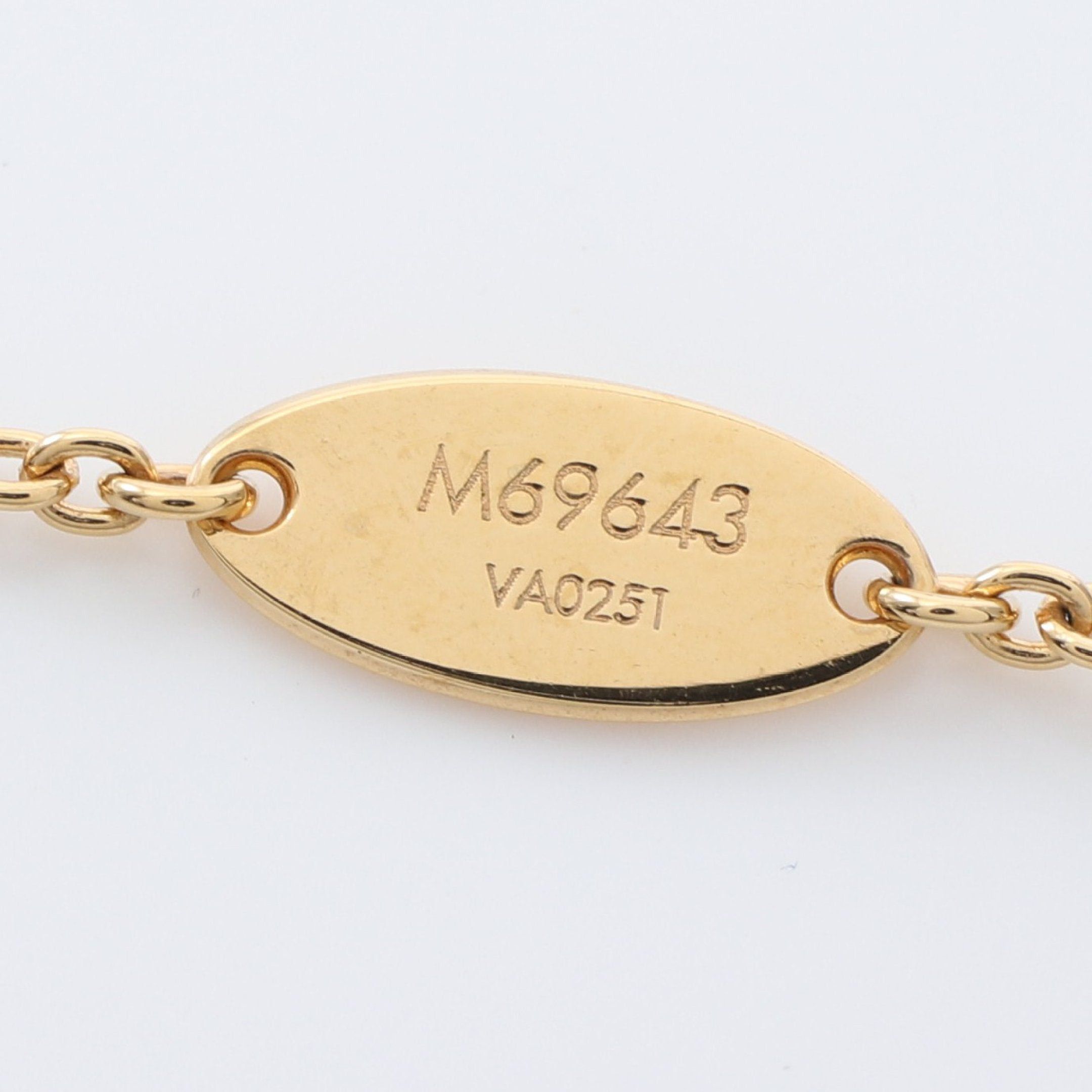 Louis Vuitton Louis Vuitton Collier L To V Necklace Gp Gold Silver Size ONE SIZE - 6 Thumbnail